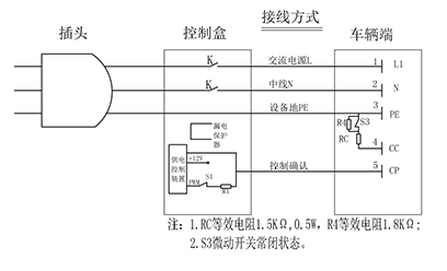 模式二充电枪(客户定制)